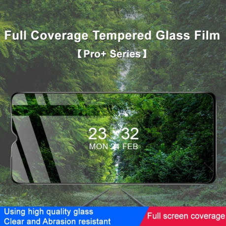 Захисне скло IMAK 9H Full Screen Film Pro+ Version на Xiaomi Redmi Note 12 Pro 5G/Poco X5 Pro - чорне