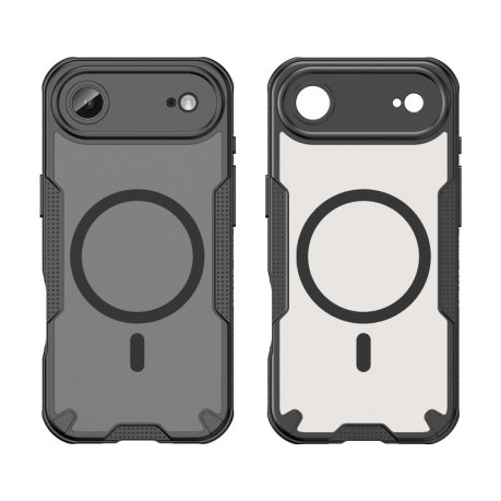 Противоударный чехол Armor Glaze MagSafe Magnetic для iPhone Air - черное