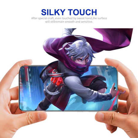 Захисне Скло ENKAY Easy Install High Alumina Silicon для Motorola Moto G05/E15 - чорне