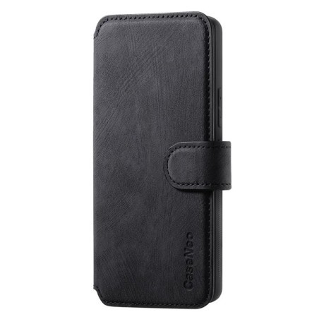 Чохол-книжка CaseNeo MagSafe RFID Anti-theft Retro Leather для Realme GT7 Pro - чорний
