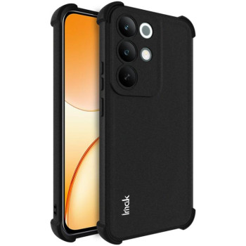 Протиударний чохол IMAK All-inclusive Airbag на Realme C85 Pro 4G — матовий чорний