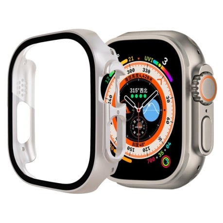 Накладка із захисним склом на Apple Watch Ultra 49mm - бежевий