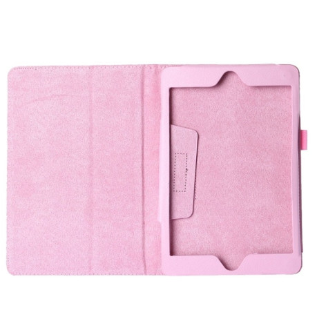 Чехол Lichee Pattern Book Style на iPad Mini 5 (2019)/ Mini 4 - розовый