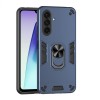 Ударостійкий чохол Metal Ring Holder на Samsung Galaxy A37 5G — синій
