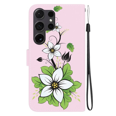 Чохол-книжка Colored Drawing Series на Samsung Galaxy S24 Ultra 5G - Lily