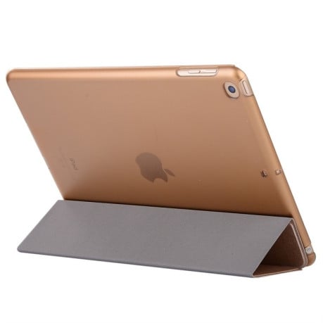 Чехол-книжка Silk Texture на iPad 9/8/7 10.2 (2019/2020/2021) -розовое золото