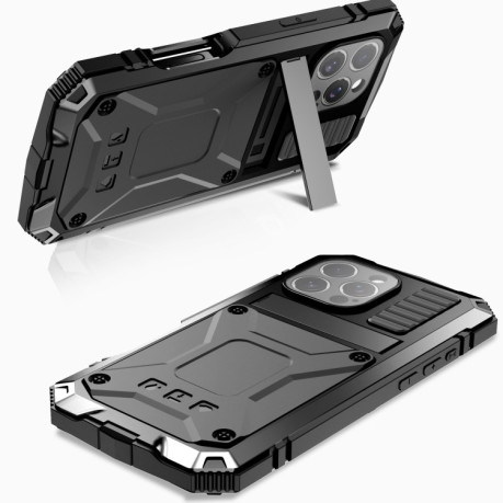 Противоударный чехол R-JUST Life Waterproof для iPhone 16 Pro  - черный