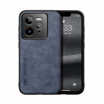 Противоударный чехол Skin Feel Magnetic для Realme GT 7 Pro - синий