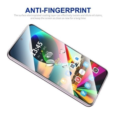 Защитное Стекло ENKAY Hat-Prince Full Glue High Aluminum-silicon Tempered Glass для Samsung Galaxy F55 / M55 / C55 - черное