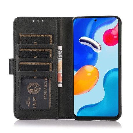 Чехол-книжка Cow Texture Leather для Samsung Galaxy A34 5G - черный