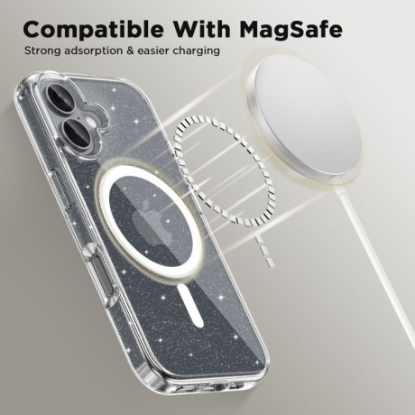 Чехол Tech-Protect FlexAir Hybrid MagSafe для iPhone 16 - Clear