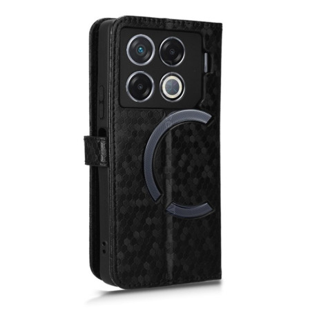 Чехол-книжка Honeycomb Dot для Infinix GT 20 Pro - Black