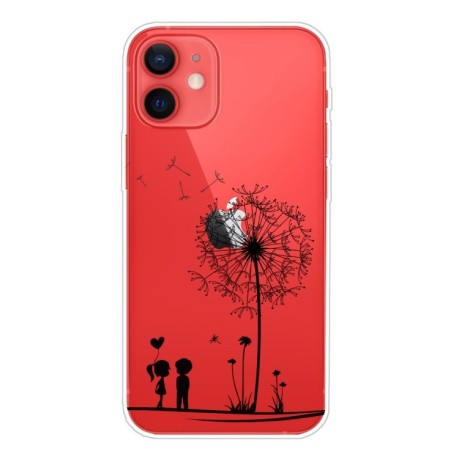 Чехол Painted Pattern для iPhone 14/13 - Dandelion