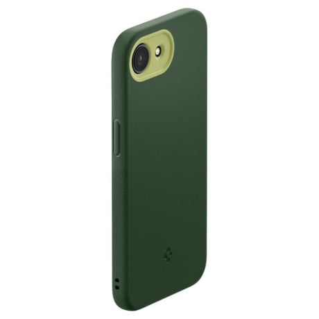 Оригінальний чохол Spigen Nano Pop MagSafe для iPhone 16e - Matte Green