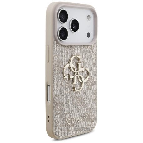 Оригинальный чехол Guess 4G Big Logo на iPhone 17 Pro - Pink