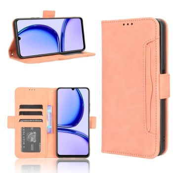 Чехол-книжка Skin Feel Calf на Realme Note 50 4G - розовый