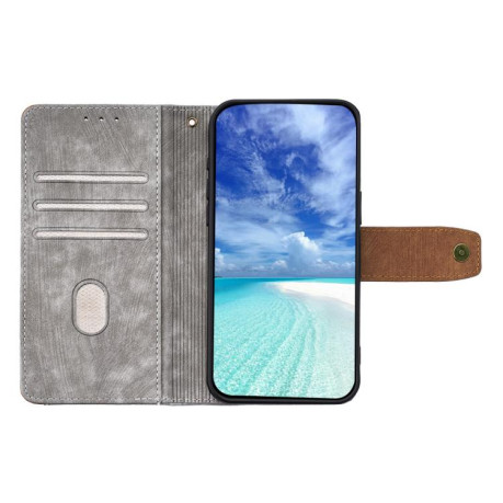 Чехол-книжка Stitching Skin Feel для Xiaomi Redmi A5 4G 171.7mm - серый