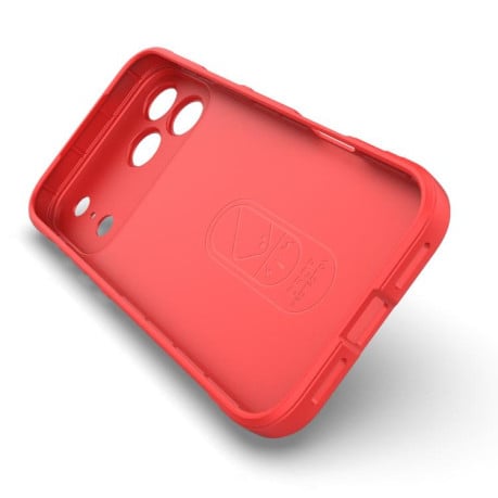 Силіконовий чохол Magic Flannel на iPhone 17 Pro Max - зелений