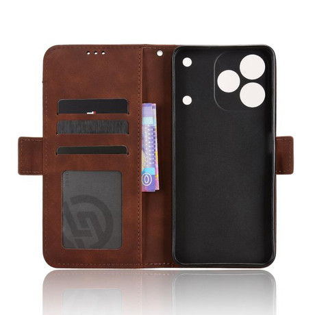Чохол-книжка Skin Feel Calf на Realme Note 80 4G — коричневий