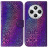 Чехол-книжка Solid Color Colorful на Xiaomi Redmi 14C 4G/Poco C75/Redmi A4 5G - фиолетовый