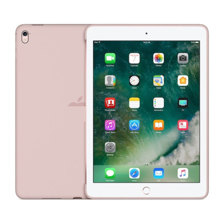 Силиконовый чехол Silicone Case Pink Sand на iPad 2017/2018 9.7