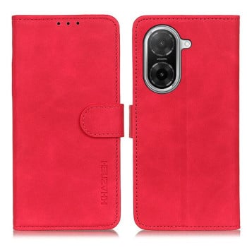 Чехол-книжка KHAZNEH фактура Cowhide на Xiaomi Redmi A5 4G 171.7mm / Poco C71 - красный