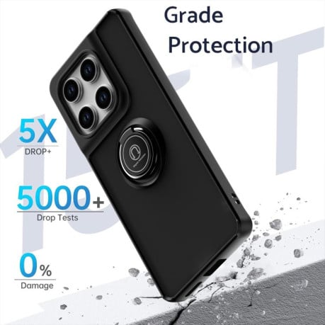 Чохол Q Shadow 1 Series з підставкою на Motorola Edge 60 Pro - червоний