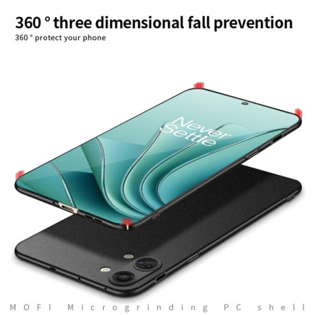Ультратонкий чохол MOFI Fandun Series для For OnePlus Ace 2V/Nord 3 - чорний