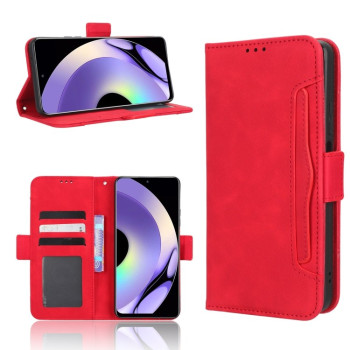 Чохол-книжка Skin Feel Calf на Realme 10 Pro - червоний