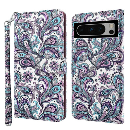 Чехол-книжка 3D Painting для Google Pixel 8 Pro - Pattern
