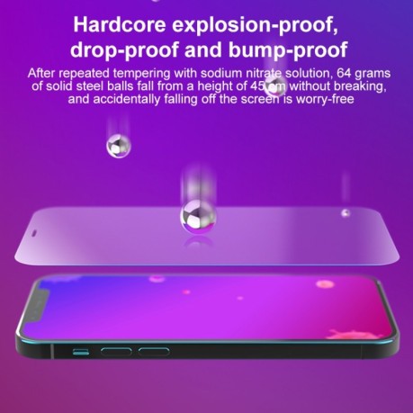 Защитное стекло MOMAX Explosion-proof на iPhone 12 Mini  - прозрачное