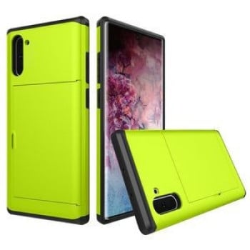 Протиударний Чохол Armor 2 in 1 Detachable Hybrid CS на Samsung Galaxy Note 10 Зелений