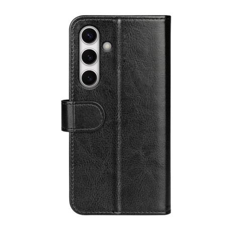 Чехол-книжка R64 Texture Horizontal Flip Leather для Samsung Galaxy S24 FE 5G - черный