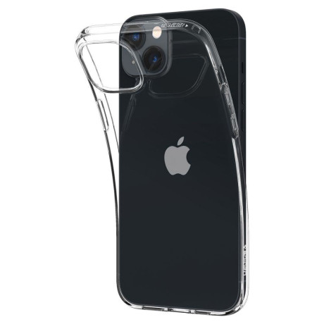 Оригинальный чехол Spigen Liquid Crystal на iPhone 14 Plus - Crystal Clear