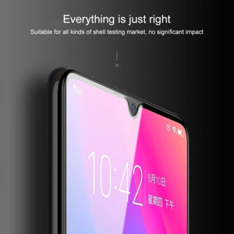 Защитное Стекло 9D Full Glue на весь экран на Xiaomi Redmi Note 9T - черное