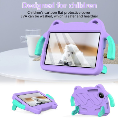 Протиударний чохол Ice Baby EVA Shockproof Hard для Xiaomi Redmi Pad 4G SE 8.7 2024 - Light Purple+Mint Green