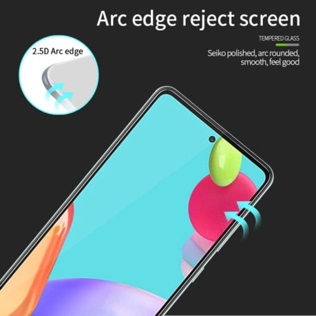 Защитное стекло MOFI 9H 3D Full Screen на Samsung Galaxy A52/A52s - черный