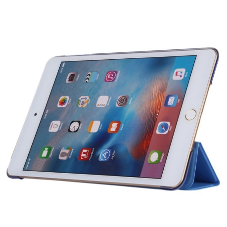 Чехол-книжка Three-Folding Holder для iPad mini 4 - синий