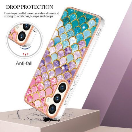 Протиударний чохол Electroplating IMD для Samsung Galaxy S24+ 5G - Scales