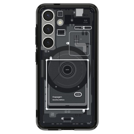 Оригинальный чехол Spigen Ultra Hybrid  Zero One Mag Case для Samsung Galaxy S25  - Black
