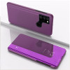 Чехол-книжка Clear View на Samsung Galaxy A21S - фиолетовый