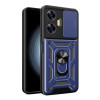 Противоударный чехол Camera Sliding для Realme C55 4G - синий