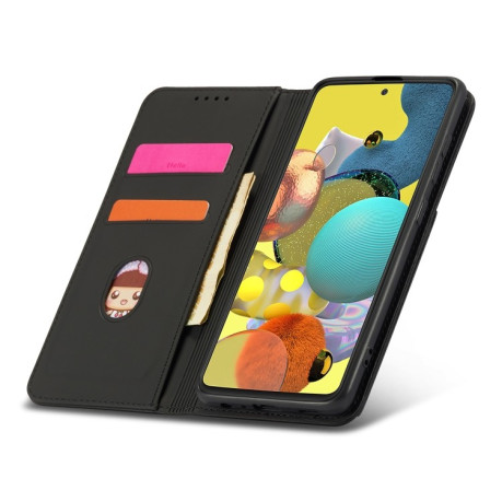 Чехол-книжка Strong Magnetism на Samsung Galaxy A32 5G - черный