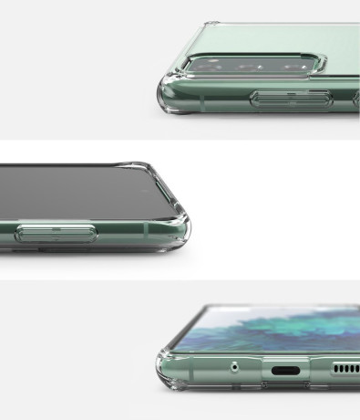 Оригинальный чехол Ringke Fusion для Samsung Galaxy S20 FE - transparent