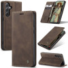 Шкіряний чохол CaseMe-013 Multifunctional на Samsung Galaxy A35 5G - кавовий