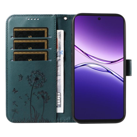 Чохол-книжка Dandelion Embossed Pattern Flip Leather для OPPO A5 Pro 5G Global - синій