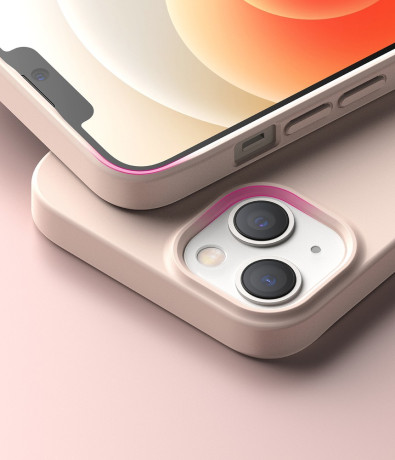 Оригинальный чехол Ringke Air S на iPhone 13 mini - pink