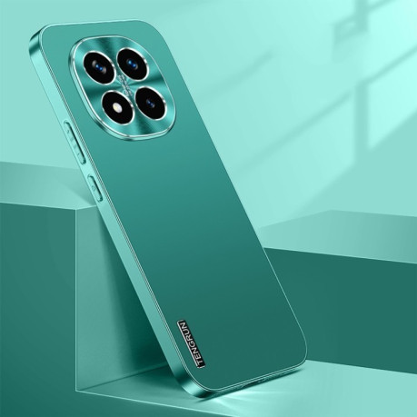 Противоударный чехол Streamer Series Micro Frosted Metal Paint PC для Xiaomi Redmi Note 14 Pro+ 5G - зеленый