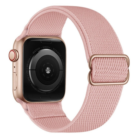 Ремешок Polyester Nylon для Apple Watch Ultra 49mm /45mm/44mm/42mm - розовый