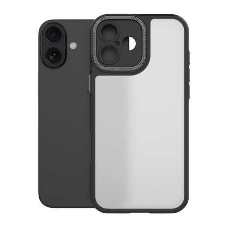 Чехол Bodyguard Micro Matte PC Hybrid TPU на iPhone 16 Plus - черный